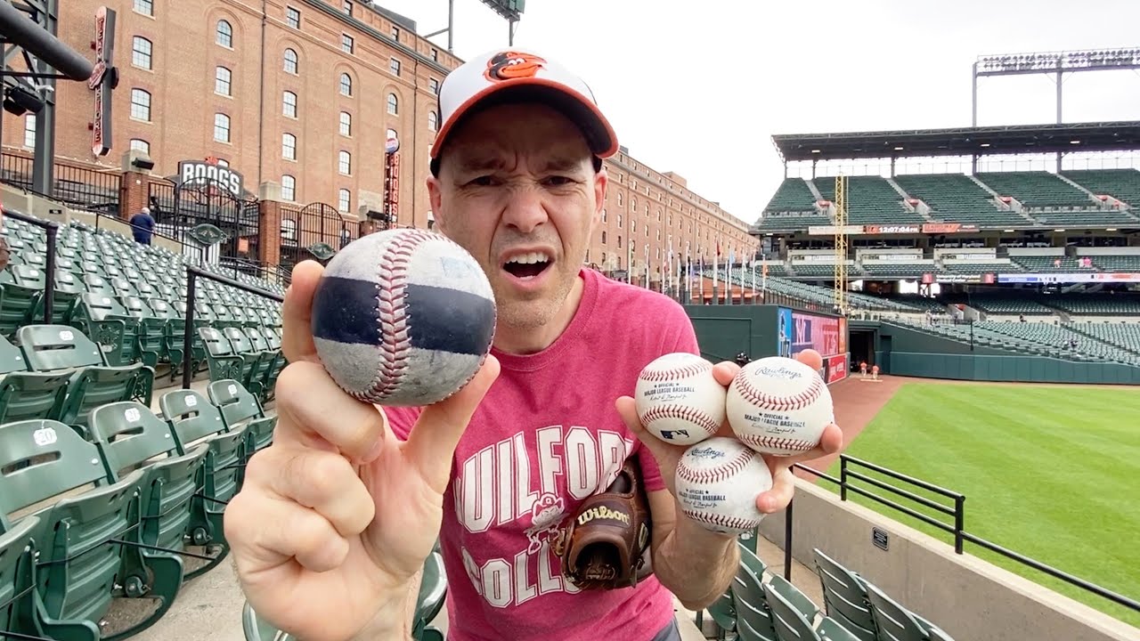 САМЫЙ СТРАННЫЙ БЕЙСБОЛ на свете? Я нашёл это в Camden Yards!