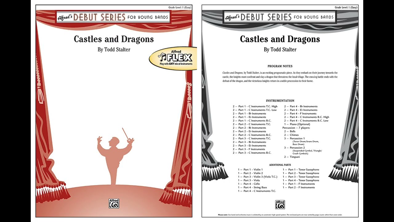 Castles and Dragons, by Todd Stalter – Score & Sound