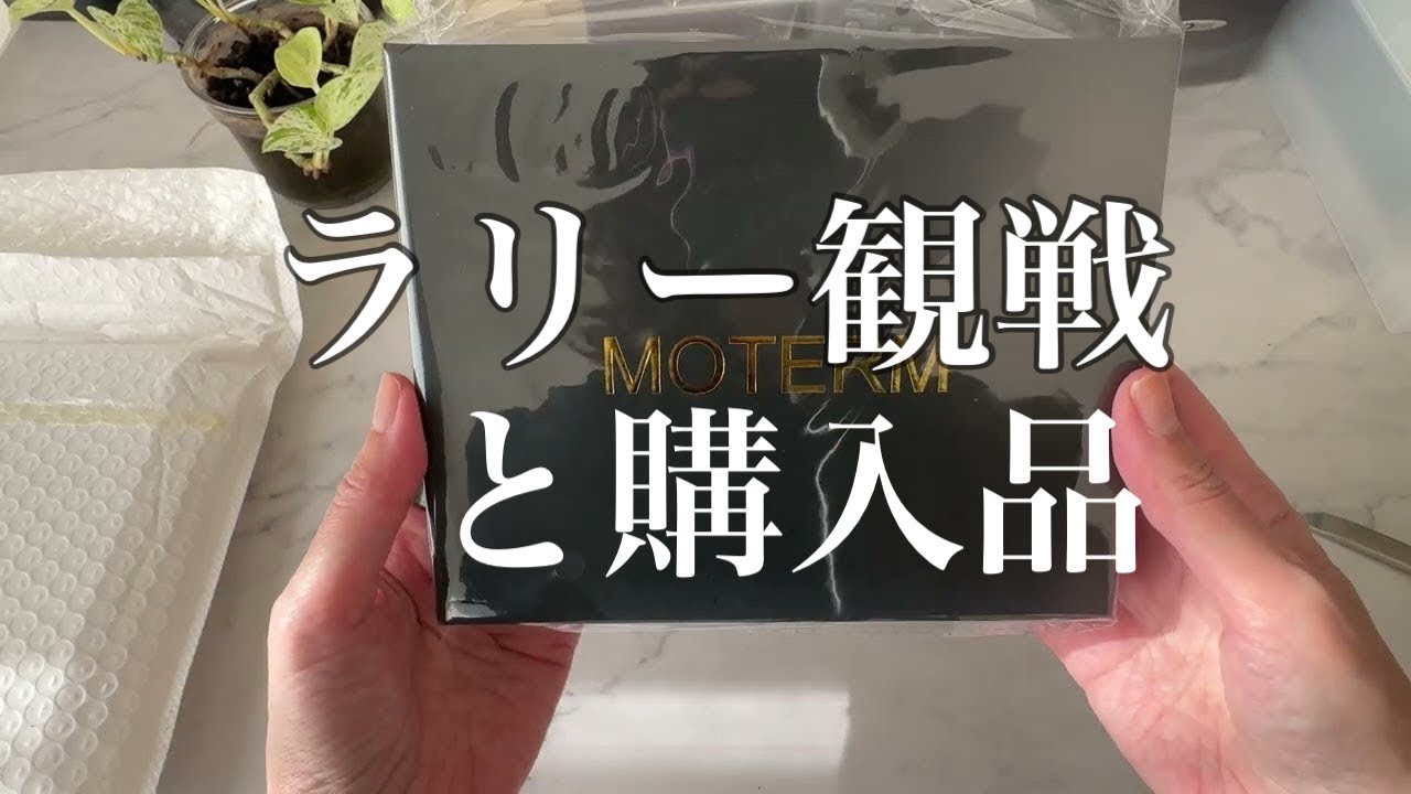 週末ミニvlog189   ラリー観戦と最近の購入品編