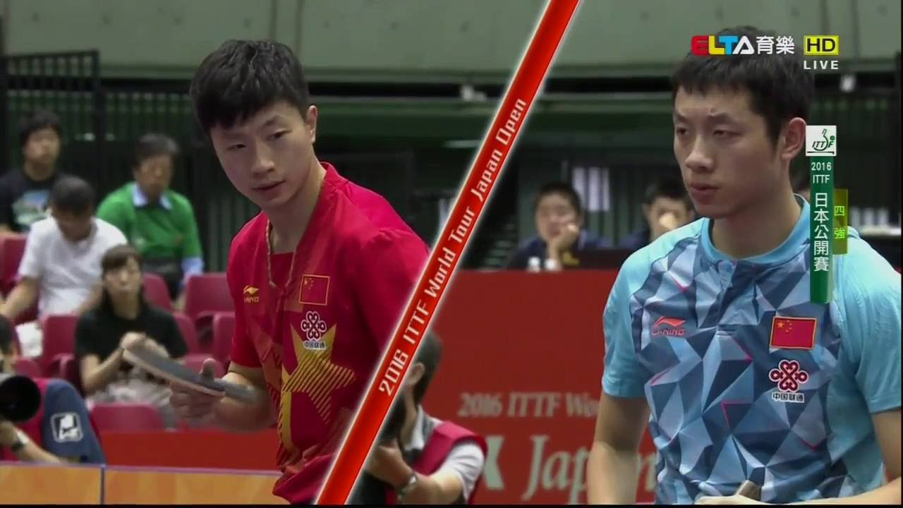 2016 Japan Open (MS-SF1) MA Long - XU Xin [HD] [Full Match/Chinese]