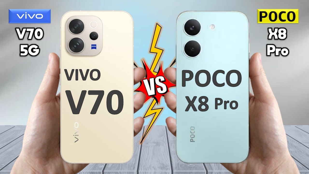 vivo V70 Vs Poco X8 Pro - Full Comparison 🔥 Which is BEST for You?