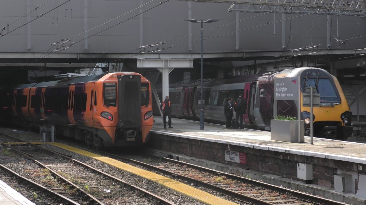 Trains at Birmingham New Street - 07/05/2024