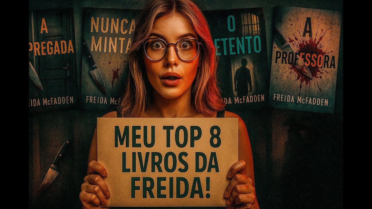 Meu Top 8 Livros da Freida McFadden: do Pior ao Melhor