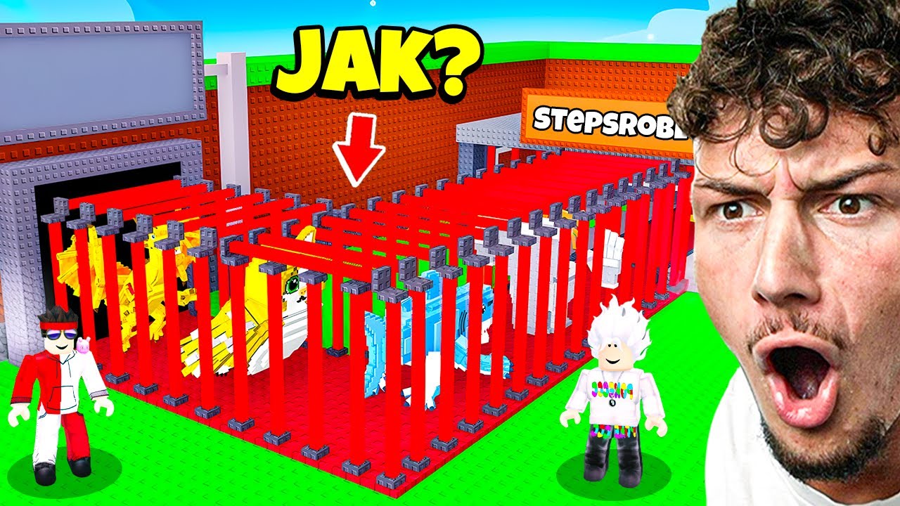 VYTROLLIL JSEM NEJZN&Aacute;MĚJ&Scaron;&Iacute; YOUTUBERY S LASER BASE VE STEAL A BRAINROT!