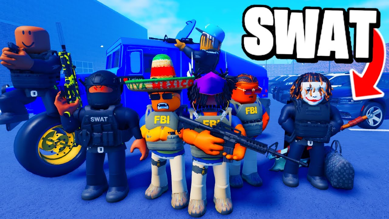 Я создал свою собственную команду спецназа в Roblox Cali Shootout.