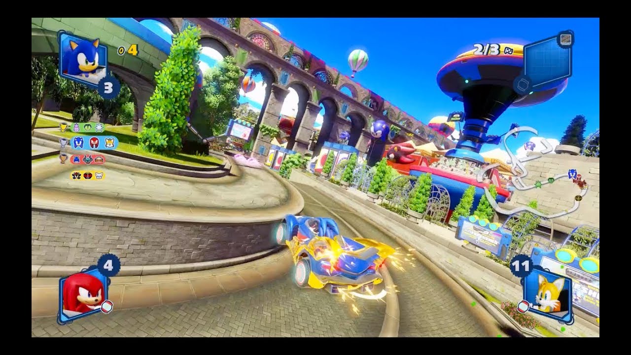 Team Sonic Racing: Market Street [1080 HD]