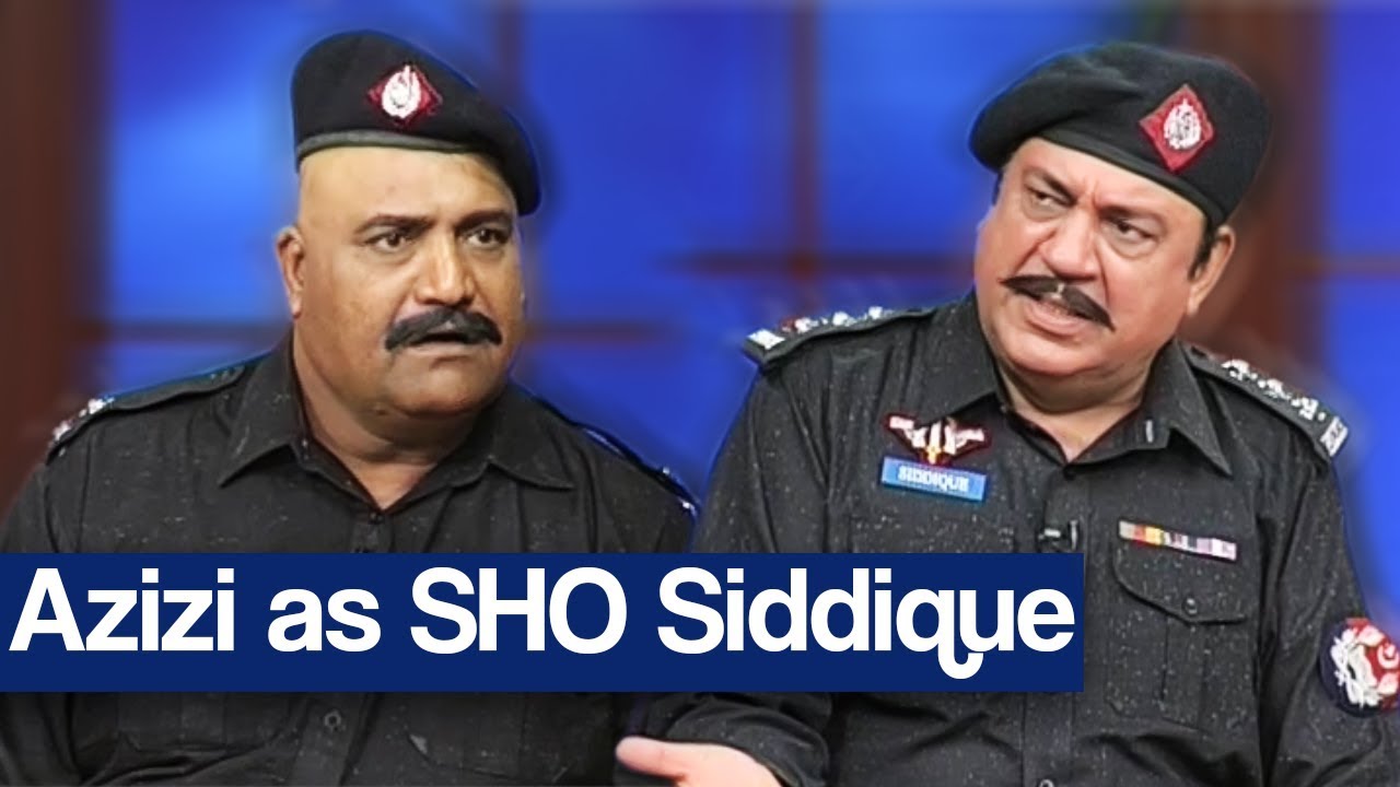 Hasb e Haal 18 March 2018 - Azizi as SHO Siddique - حسب حال - Dunya News