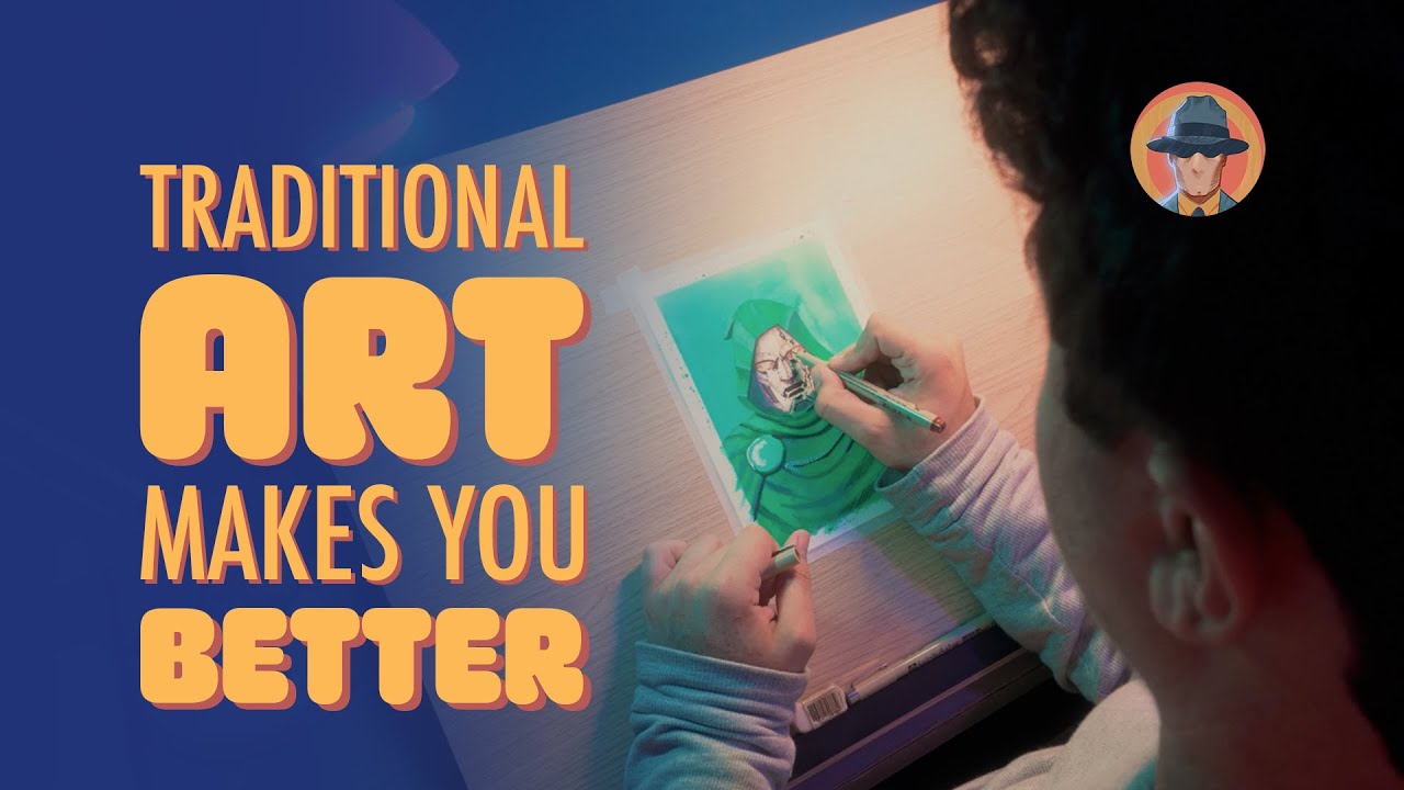 THIS IS WHY TRADITIONAL ART MAKES YOU A BETTER ARTIST???