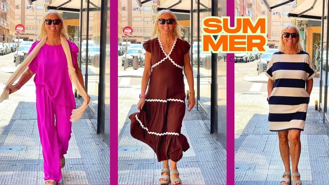 VESTIDOS IDEALES para TODOS LOS CUERPOS 😀 PASARELA en la CALLE 😀www.isabelpocino.com 😀para comprar