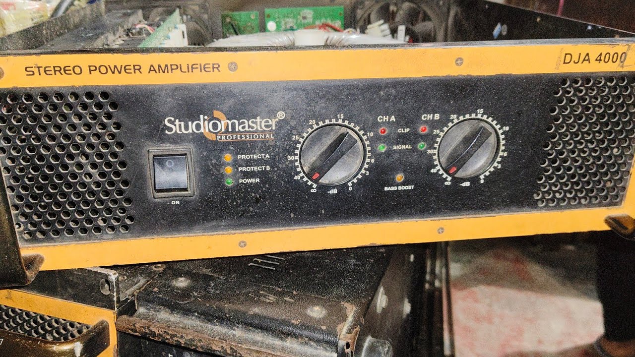DJ 4.000 #Studio Master  #Channel  Repair  Bhupendra electronics mauranipur dj 2500 #automobile 