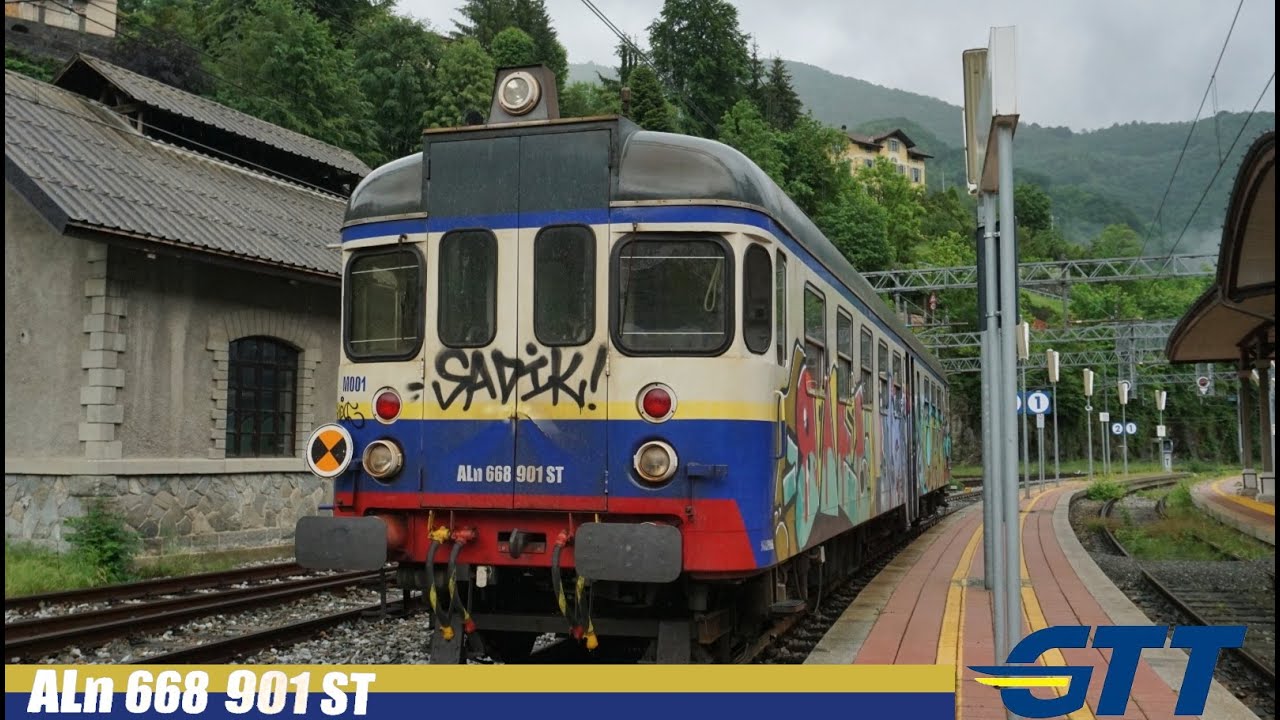 A bordo della 668-901 ST di GTT in servizio da Germagnano a Ceres!
