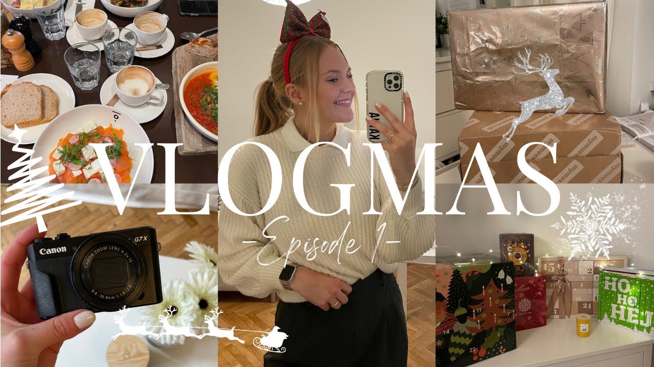 VLOGMAS TAG 1 I Die Weihnachtszeit beginnt... I KathaMariie