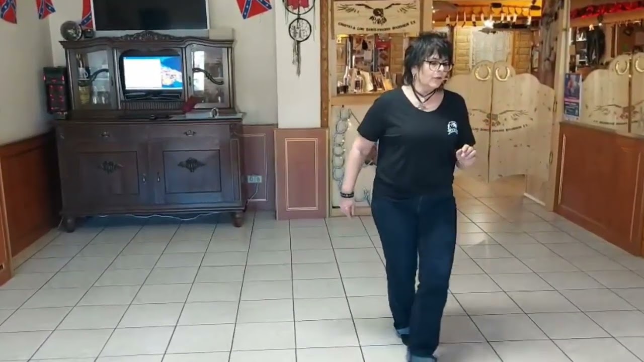 Roll On - Line Dance - Teach & Demo Deutsch