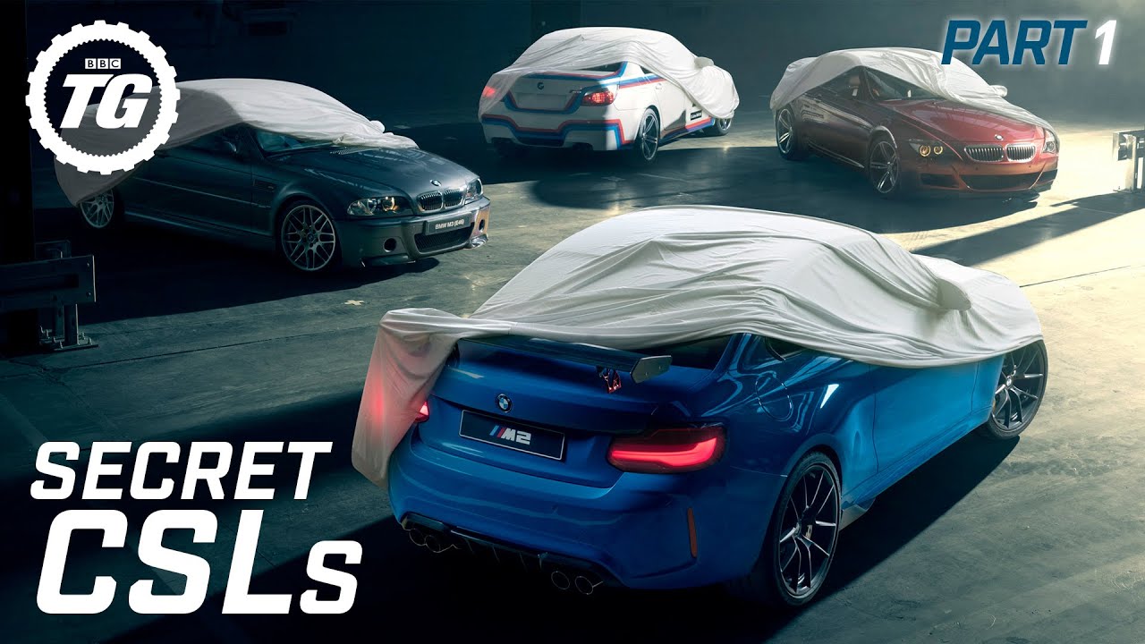 BMW M’s Secret CSLs You’ve Never Seen Before – Part 1: V8 E46 M3 CSL + M2 CSL | Top Gear
