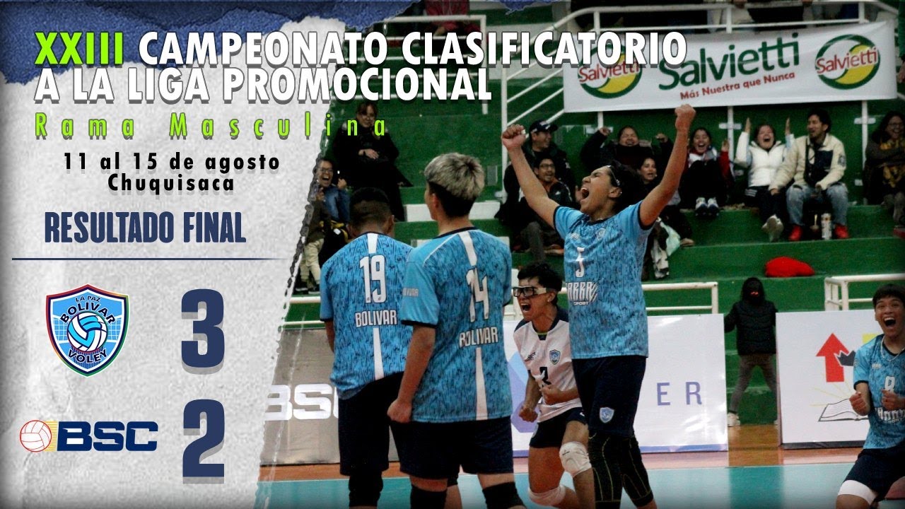 Bolivar Voley(LPZ) 🆚 Bet-El (CHU) | XXIII CAMPEONATO CLASIFICATORIO A LA LIGA PROMOCIONAL | MASC