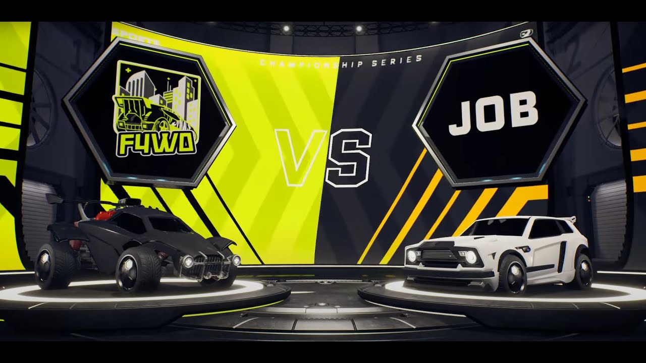 EU RLCS open qualifier 5 day 1 swiss round 4 reaction (F4WD vs Jobless)
