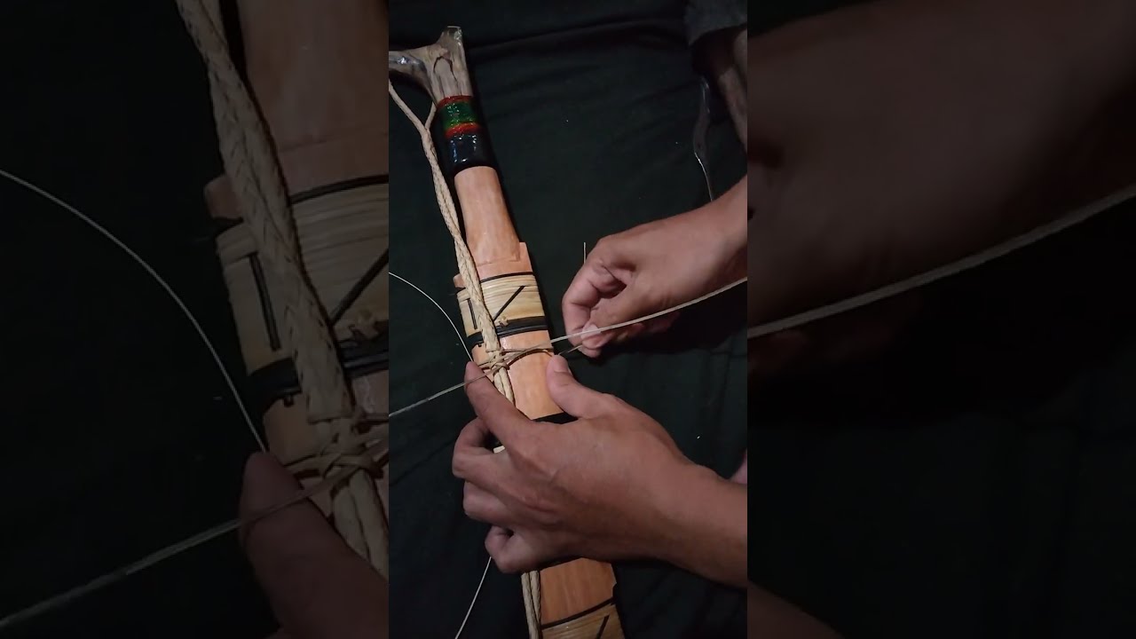 Cara mudah memasang tali mandau