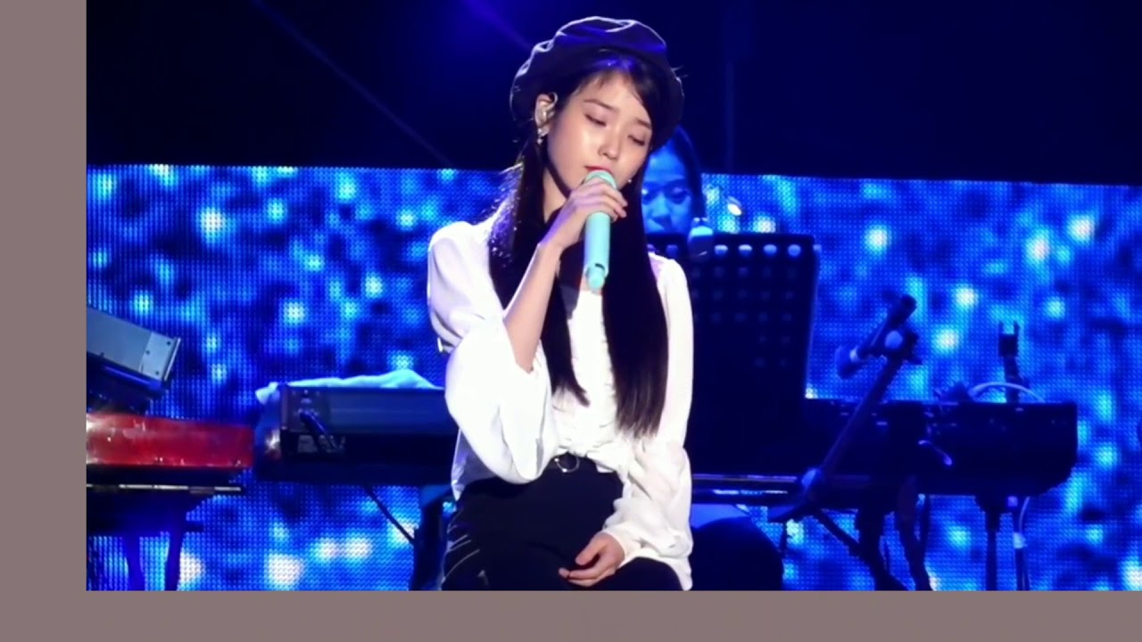 李知恩-IU-韓劇《我的大叔》大叔Cover 中字 現場演唱Iu-live