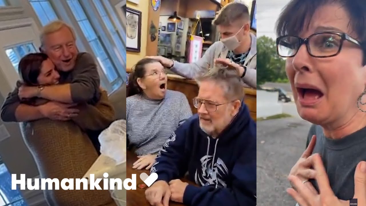 Grandparent surprises that have us emotional | Humankind #goodnews