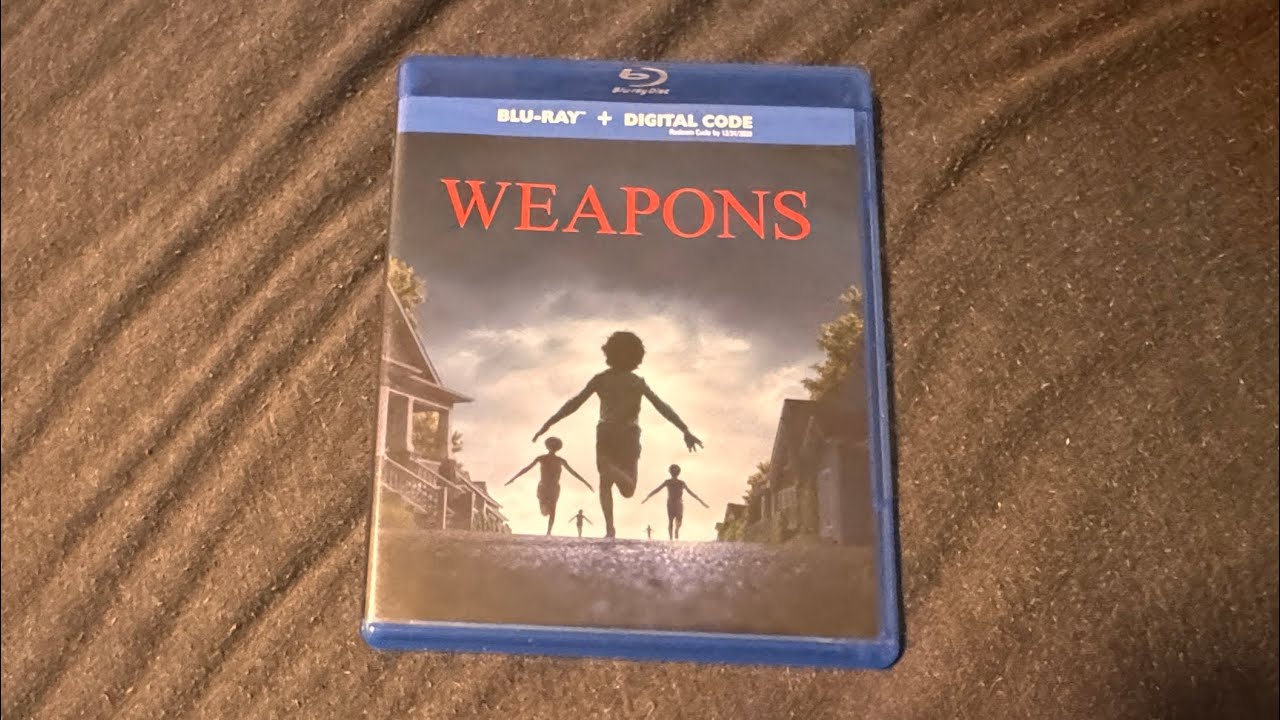 Opening to Weapons 2025 Blu-ray