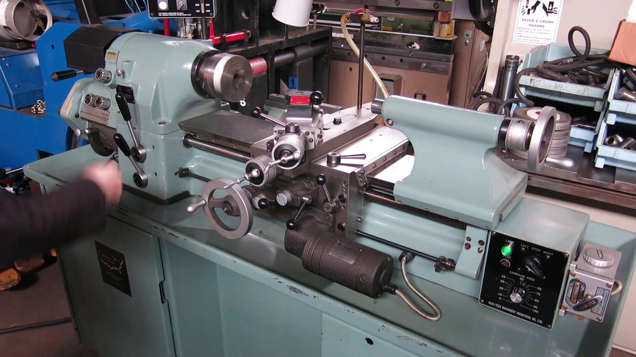 AML 618 Lathe a Hardinge HLV-h Copy @ Mullin Machinery of NJ
