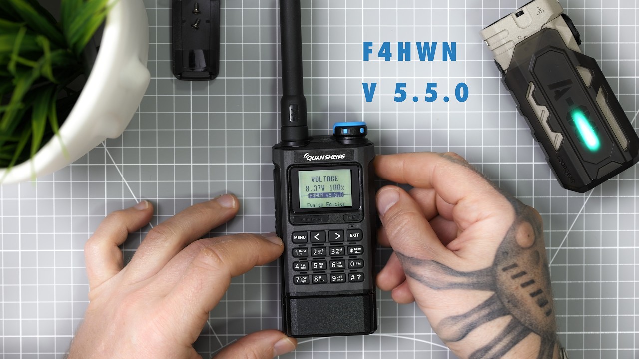 Обзор интересной прошивки F4HWM на QuanSheng. Версия 5.5.0 2026 года