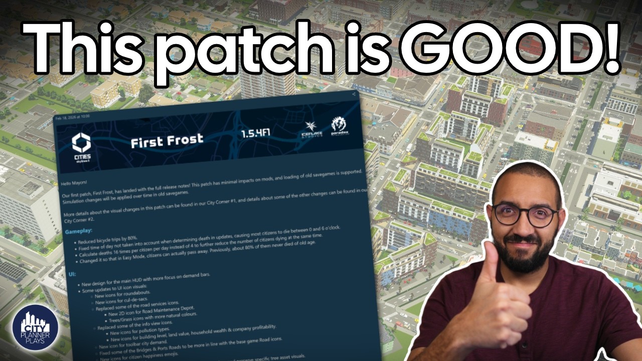 Iceflake's First Patch for Cities Skylines 2 is GOOD!