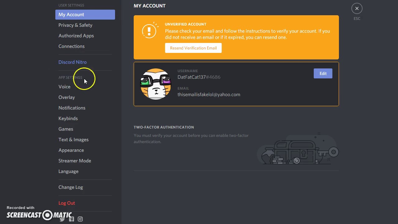 How to change what you are playing in discord