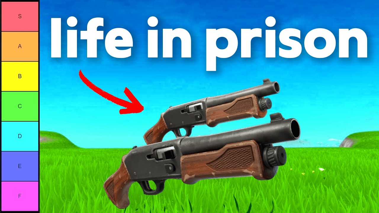 Рейтинг оружия в Fortnite по степени легальности