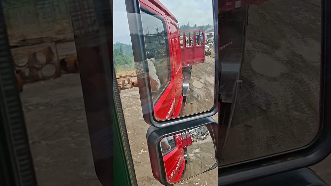 Belajar mundur kiri truk trailer untuk pemula