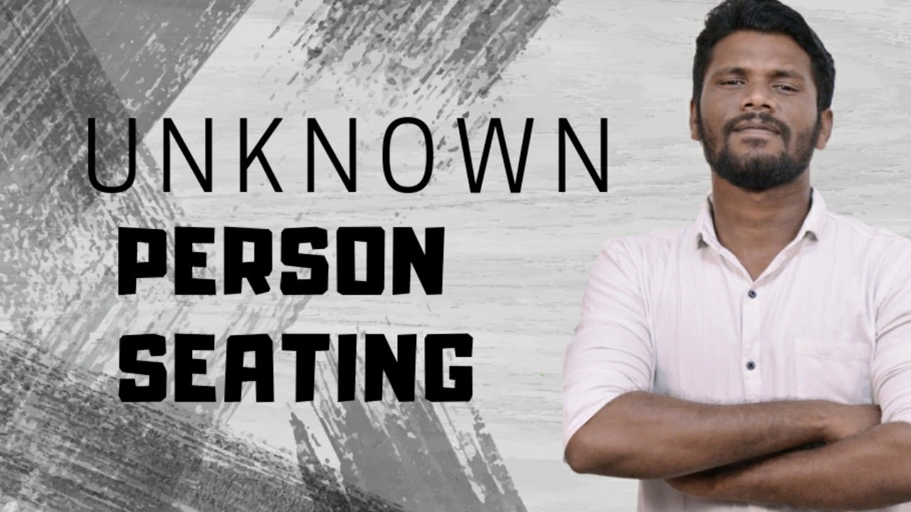 BEST WAY TO SOLVE UNKNOWN PERSON SEATING ARRANGEMENT | TRICKS | RRB PO | RRB CLERK | Mr.JACKSON