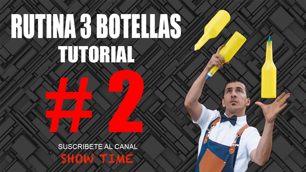 🚦Rutina 3 BOTELLAS🔥 AVANZADO | 🔥 FLAIR BARTENDER Tutorial #2