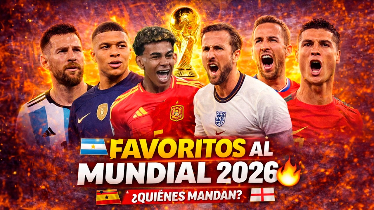 ¿Argentina repetirá o España dará el golpe? Los candidatos REALES al Mundial 2026