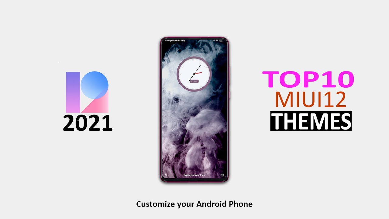 Top 10 MIUI 12 Themes of JAN 2021