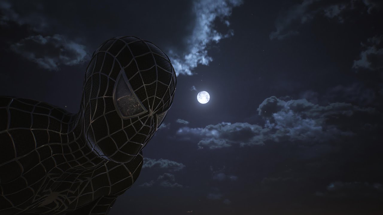 Marvel's Spider-Man 2 Free Roam Gameplay OST Only - Symbiote Night