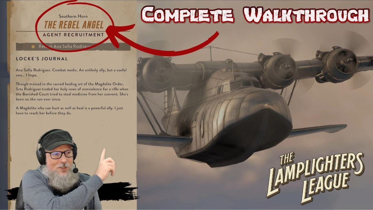 Let's Play The Lamplighters League - Complete Walkthrough of "The Rebel Angel" Mission