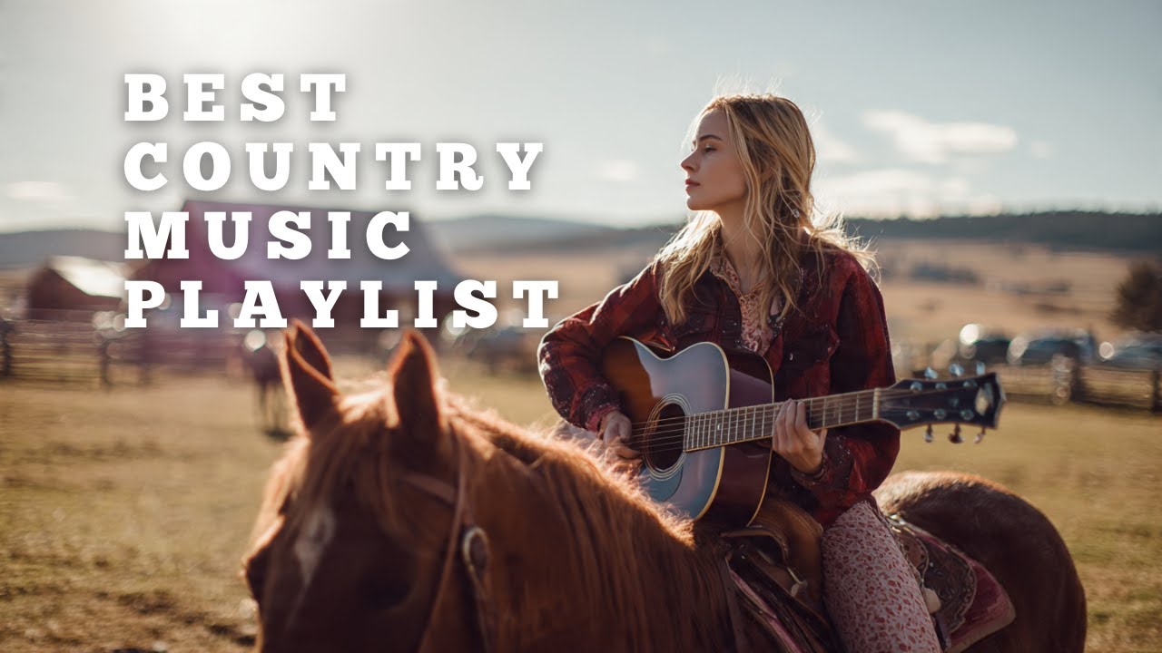 Country Music Playlist - Gentle & Acoustic Country Tunes for a Long Drive Under the Stars