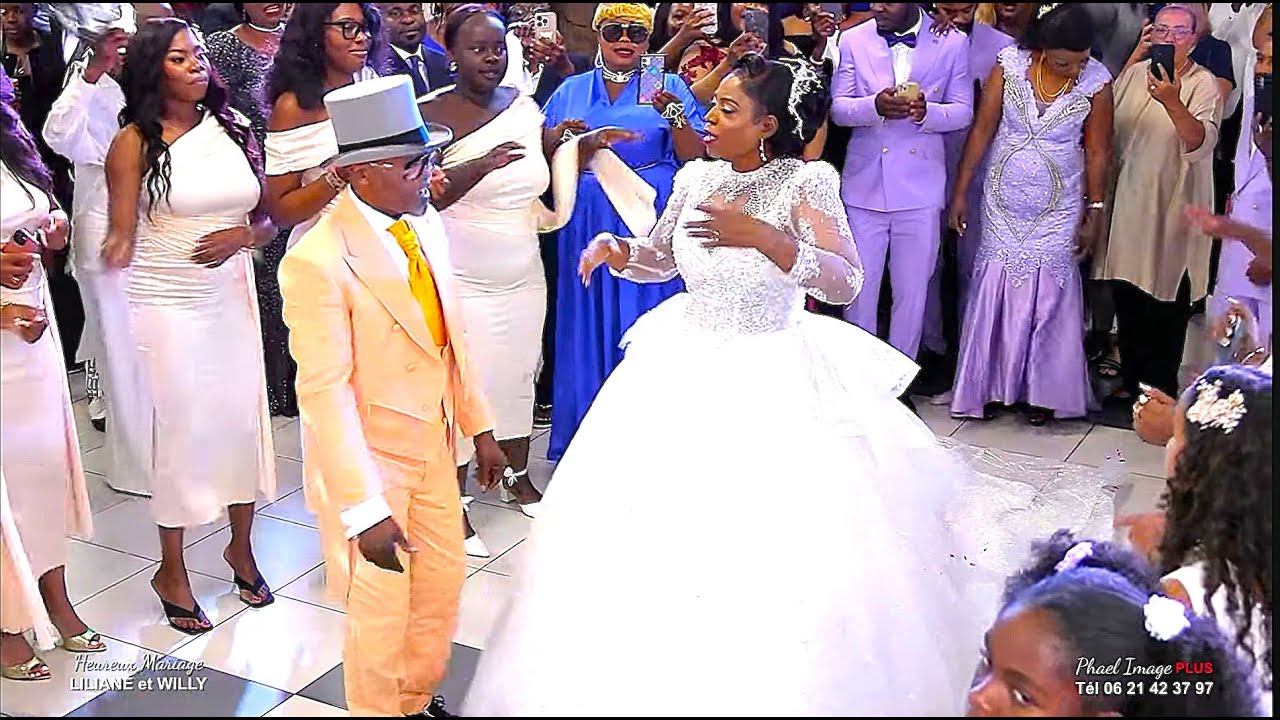 LA SOIREE DU GRAND MARIAGE DE WILLY LE PAPE ET LILIANE IMONO