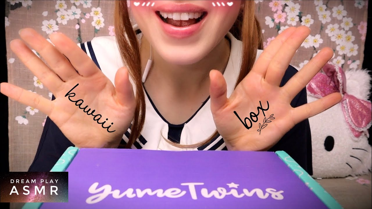★ASMR★ entspanntes Unboxing Yume Twins KAWAII box | Dream Play ASMR