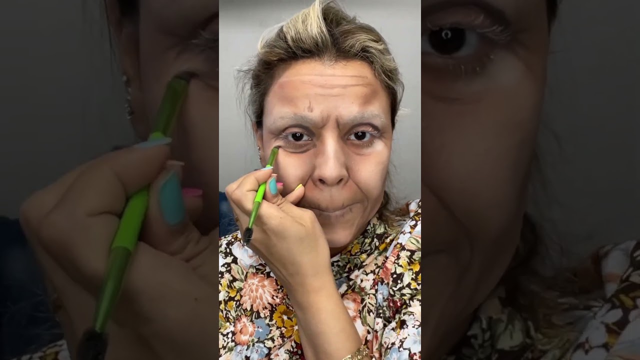 Maquillaje de anciana