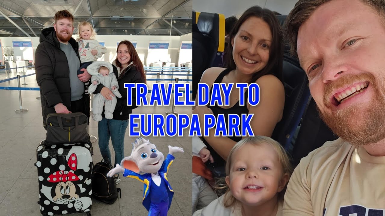 Europa Park Travel Vlog 25 - We took PUBLIC TRANSPORT via Baden-Baden