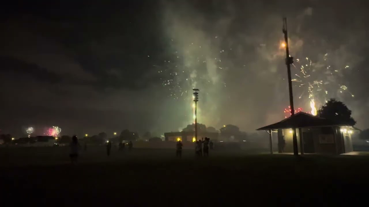 New Year’s 2025 fireworks in Ewa Beach Hawaii