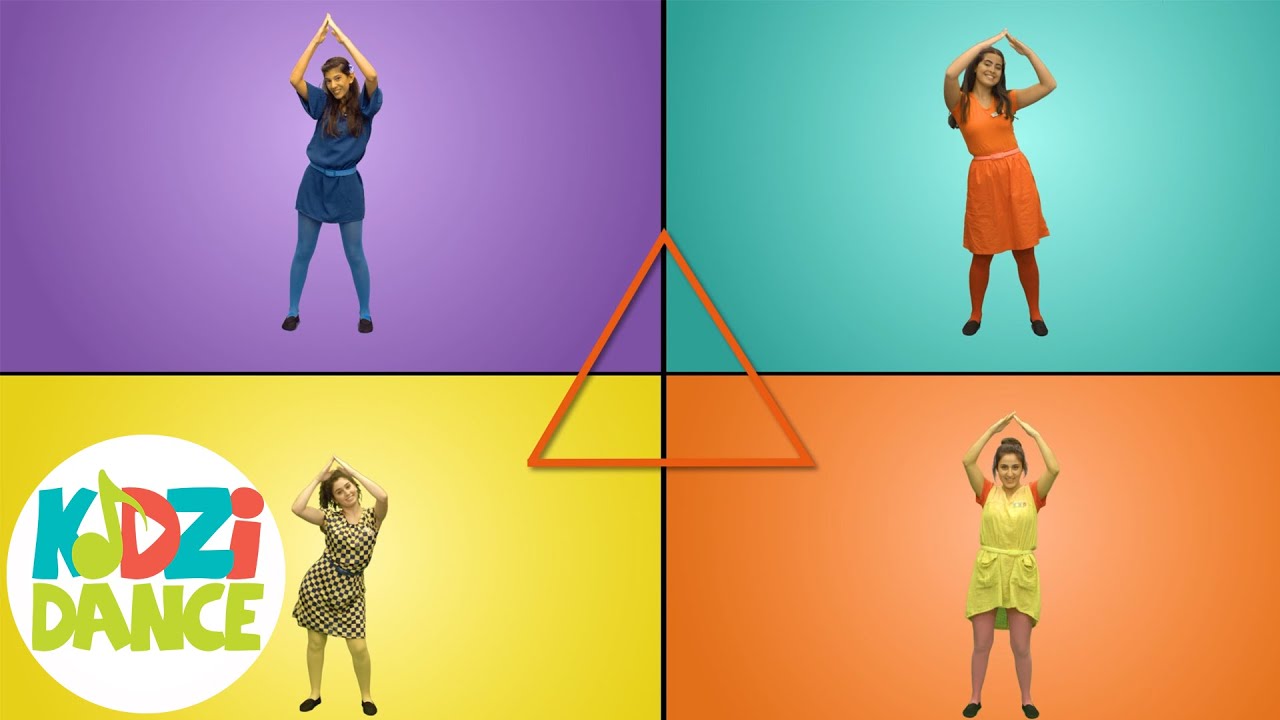 Shapes Song | Dance with Shapes | #Kidzigo