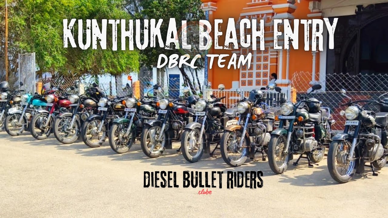 🌀13 DIESEL BULLET's🌀RIDE DHANUSHKODI🌀PART -4 #dieselbullet 