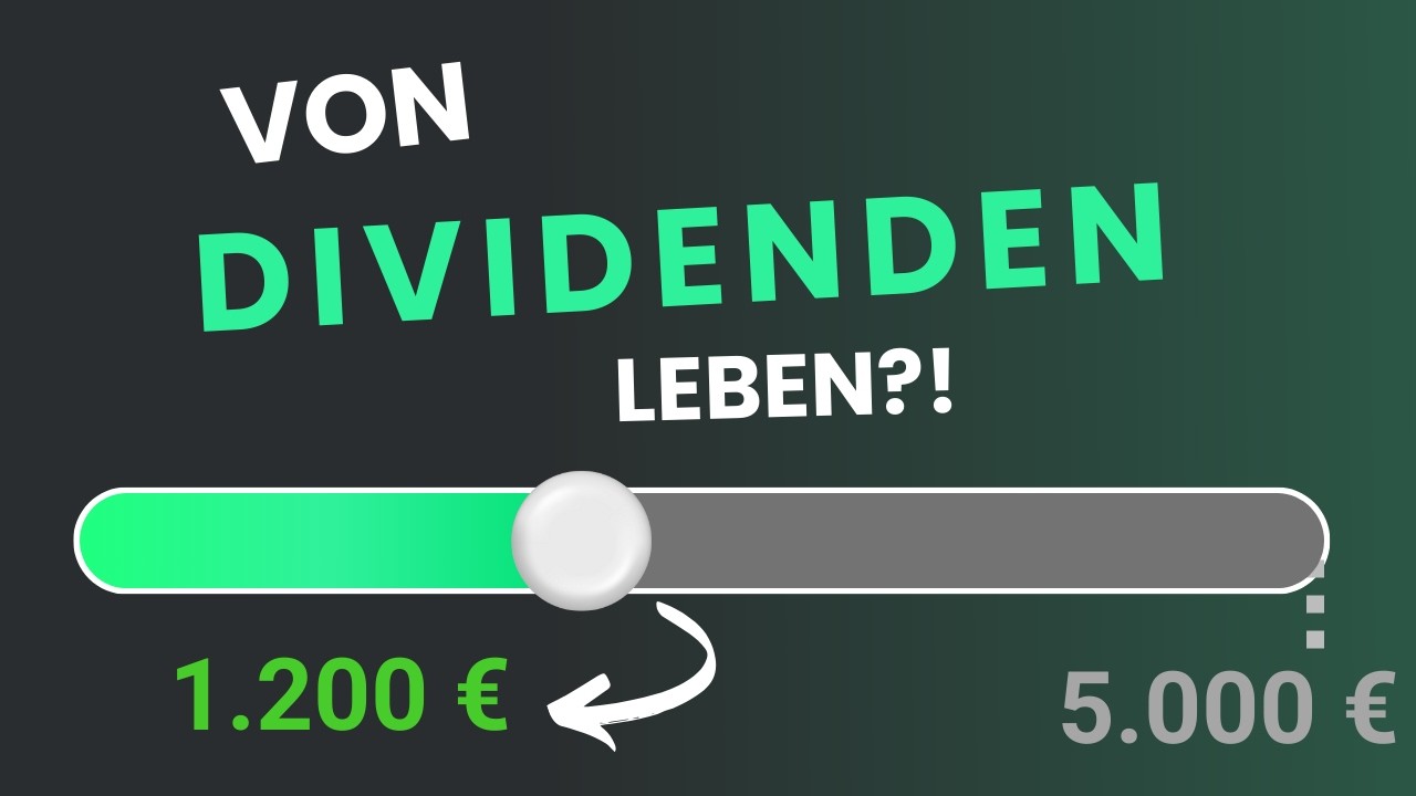 Von Dividenden leben: In 4 Schritten zur finanziellen Freiheit