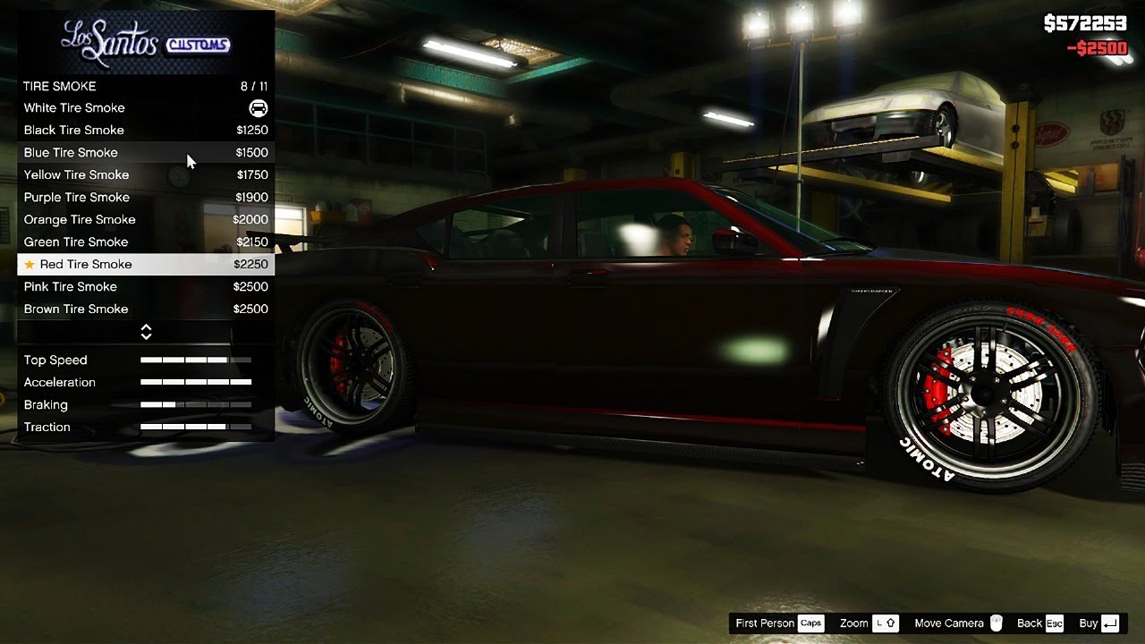GTA 5 - Franklin's Car Dodge Charger Customization / BLOODY RED
