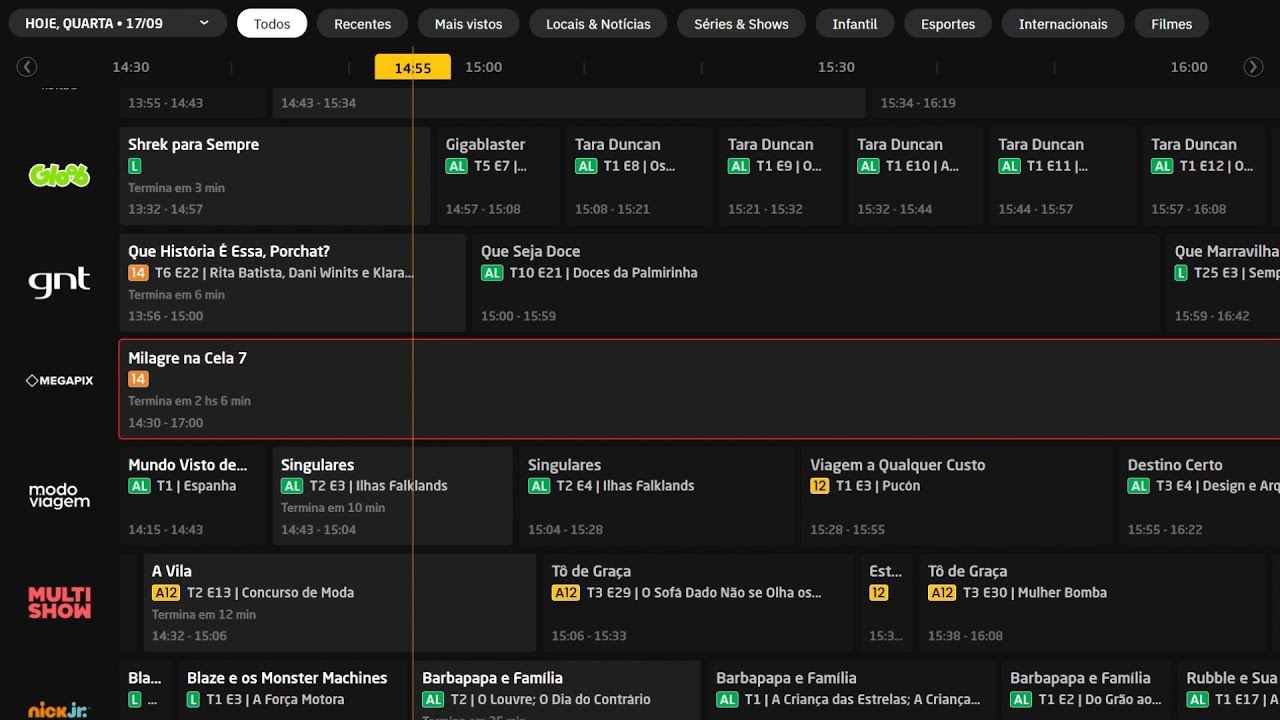 SKY Mais Streaming - testando a plataforma - planos atuais