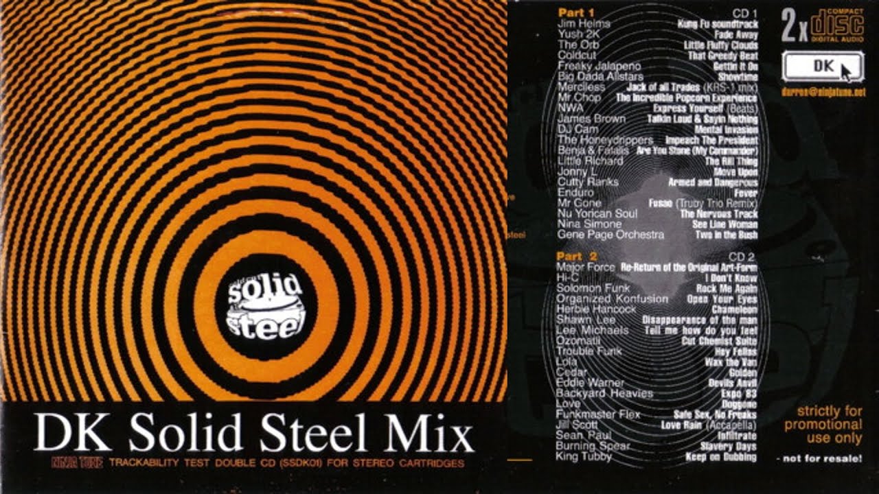 DK - Solid Steel Mix (promo) (CD1)