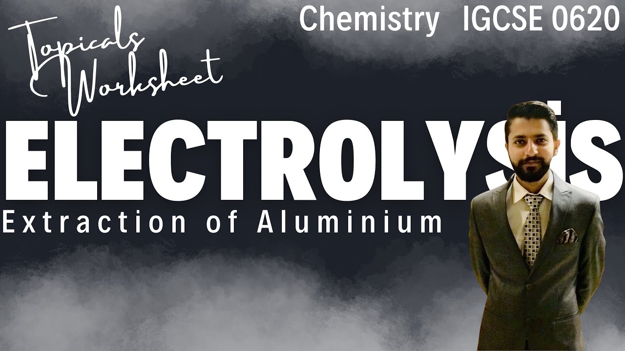 Extraction of Aluminium Past Papers Questions | Topicals | Chemistry IGCSE 0620 Worksheet 4