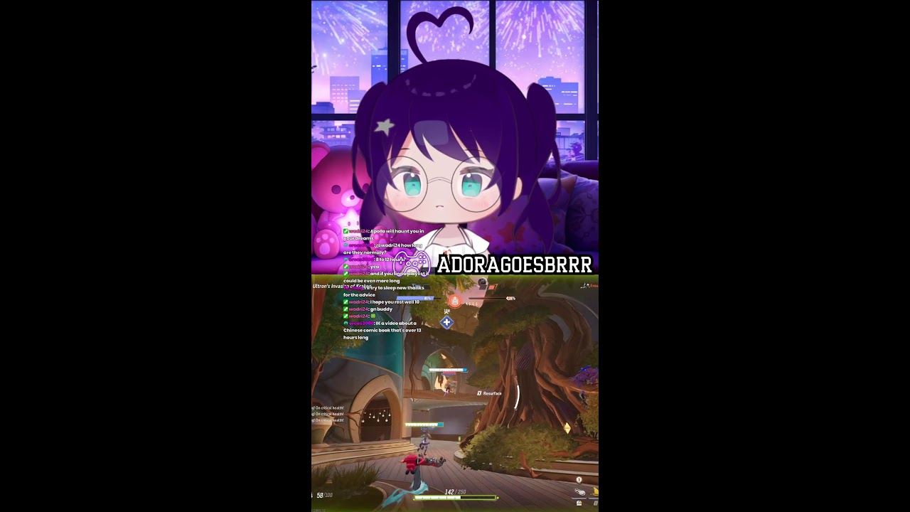 auntie pewpewing and about to fall back to plat where she belongs